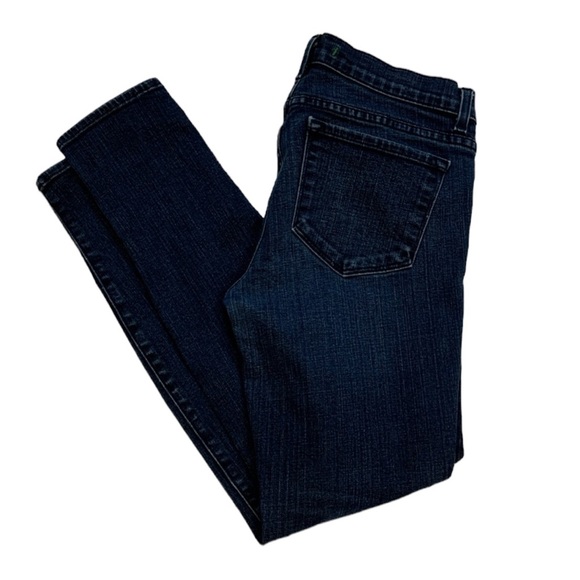 J Brand The Skinny Shark Blue Jeans Medium Wash Stretchy Mid-Rise No Distressing - Picture 2 of 10